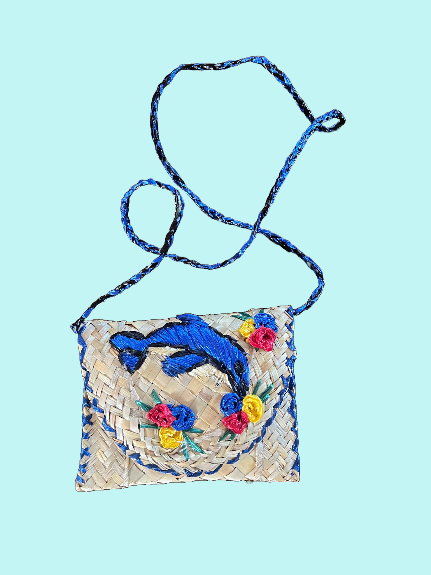 Grass Purse Dolphin 1