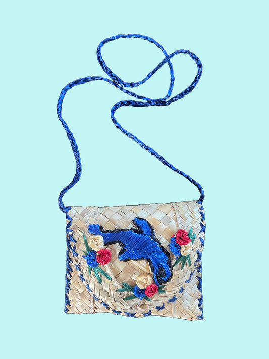 Grass Purse Dolphin 2