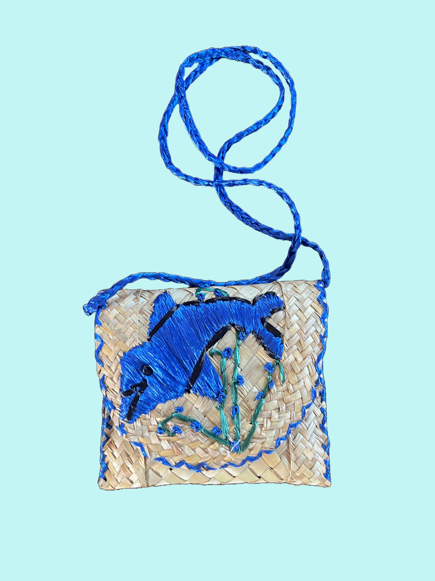 Grass Purse Dolphin 3