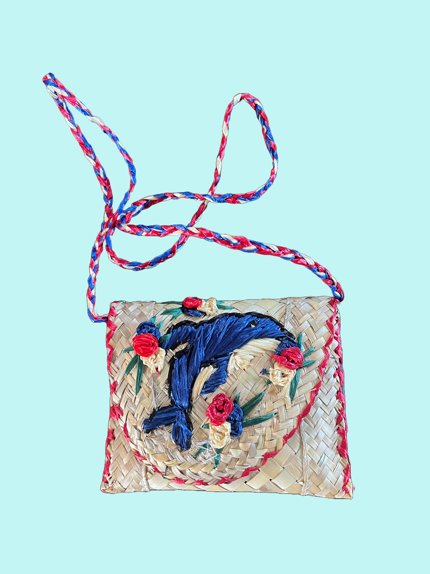 Grass Purse Dolphin 4